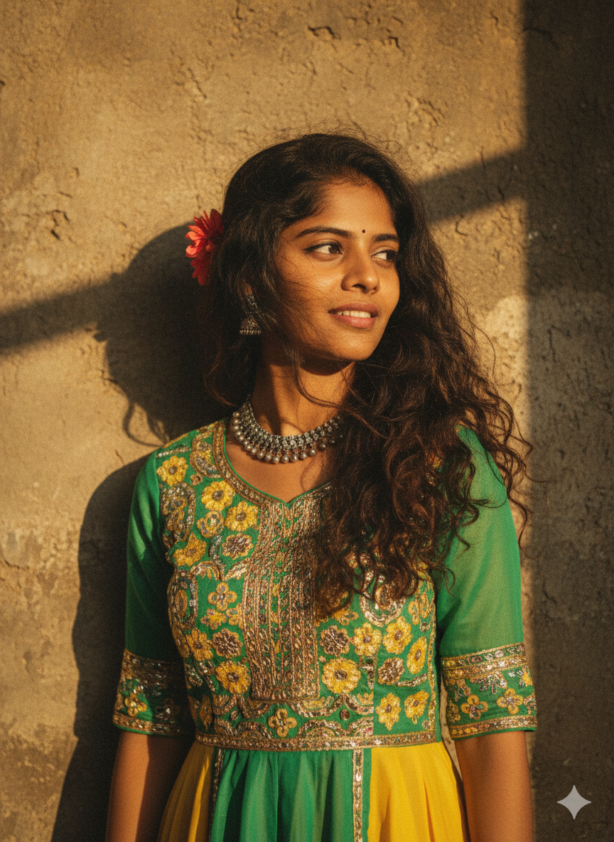 Garba Dance Festival Portrait